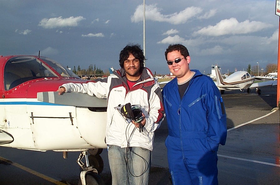 Congratulations to Ritesh Ahire, who completed his First Solo Flight Cherokee FKKF on December 12, 2006. Congratulations also to Ritesh's Flight Instructor, Justin Chung.